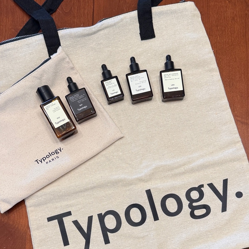 Typology Skincare Bundle (new never used)